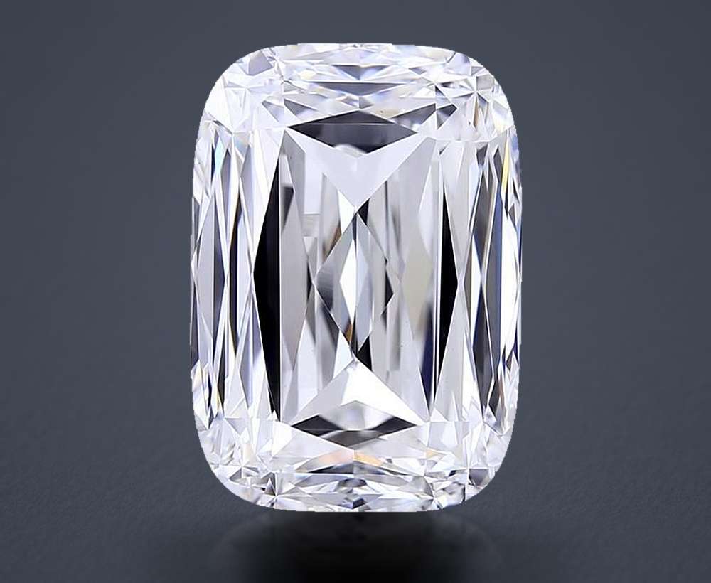 12.57ct F VS1 Rare Carat Ideal Cut Cushion Lab Grown Diamond