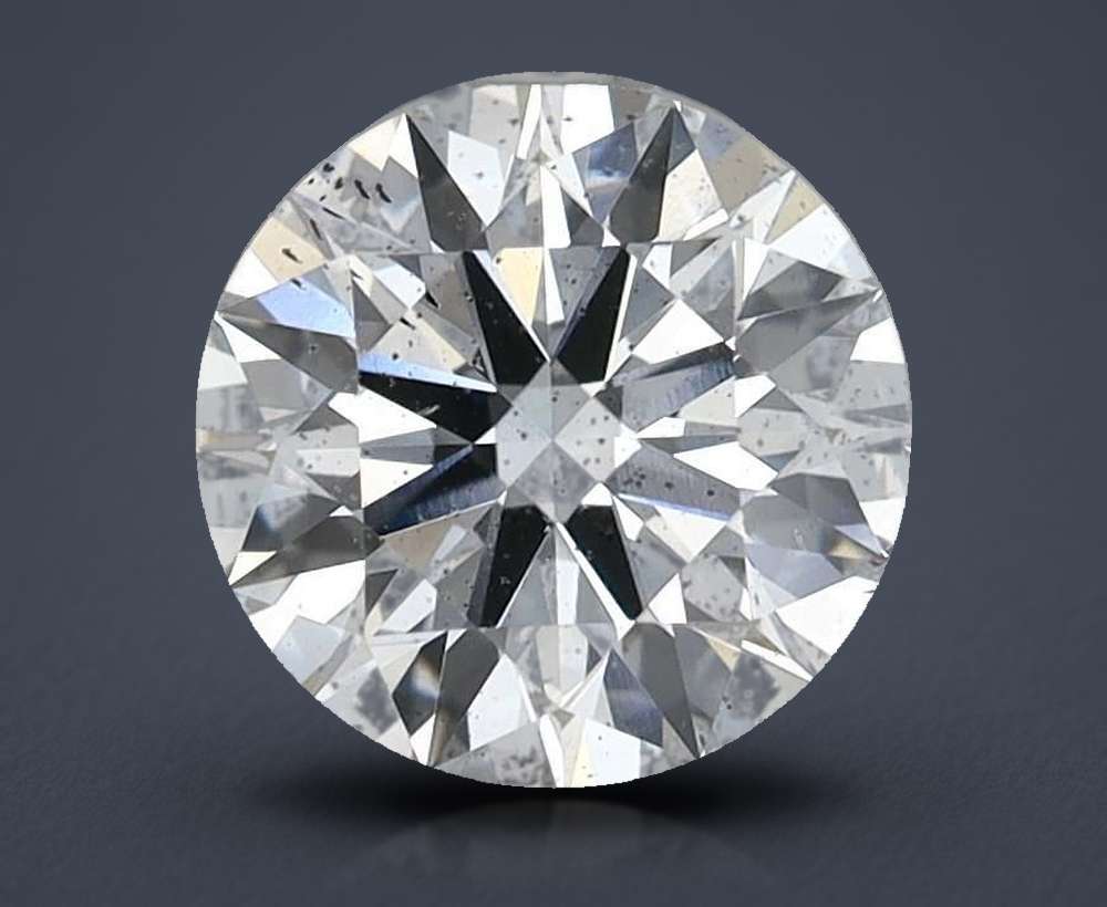 1.71ct F SI2 Rare Carat Ideal Cut Round Lab Grown Diamond