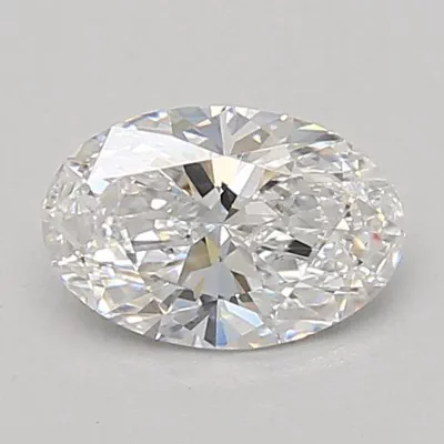0.92ct D VS1 Rare Carat Ideal Cut Oval Lab Grown Diamond