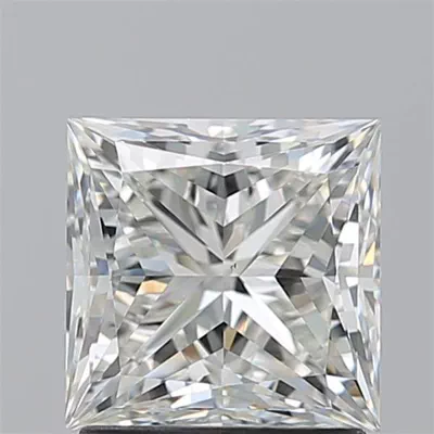 1.73ct J VS1 Rare Carat Ideal Cut Princess Diamond