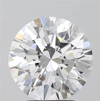 2.83ct D FL Rare Carat Ideal Cut Round Diamond