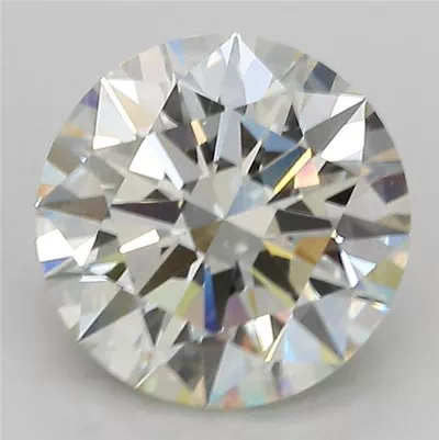 3.07ct J VS1 Excellent Cut Round Lab Grown Diamond