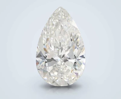 7.05ct E VVS2 Rare Carat Ideal Cut Pear Lab Grown Diamond