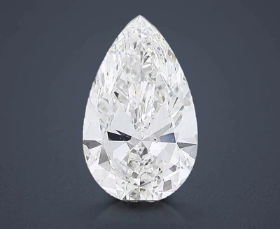 15.02ct F VS1 Rare Carat Ideal Cut Pear Lab Grown Diamond