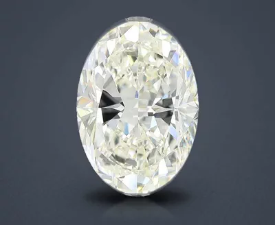 5.02ct J VS1 Rare Carat Ideal Cut Oval Diamond