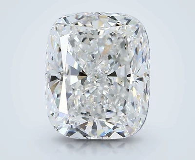 3.01ct F SI2 Rare Carat Ideal Cut Cushion Diamond
