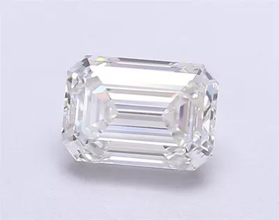 1.51ct F VS1 Rare Carat Ideal Cut Emerald Lab Grown Diamond