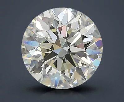 2.54ct J VS1 Excellent Cut Round Lab Grown Diamond