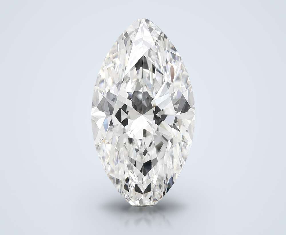 7.03ct F VS1 Very Good Cut Marquise Lab Grown Diamond