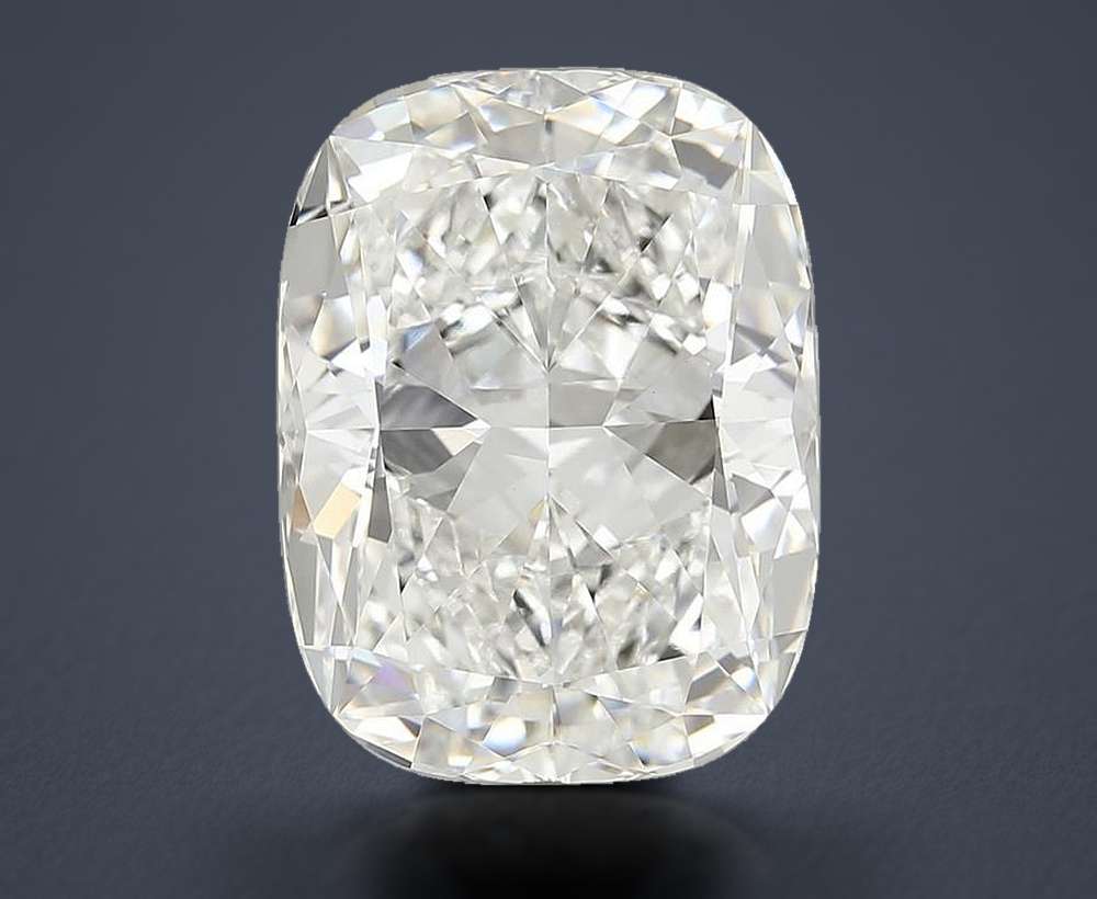11.03ct F VVS2 Rare Carat Ideal Cut Cushion Lab Grown Diamond