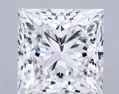 10.24ct F VS1 Rare Carat Ideal Cut Princess Lab Grown Diamond