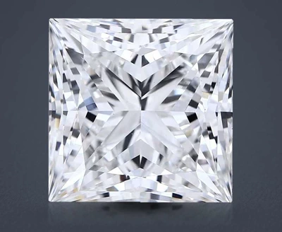 10.24ct F VS1 Rare Carat Ideal Cut Princess Lab Grown Diamond