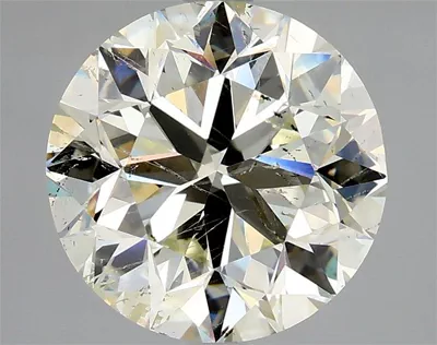 3.04ct K SI2 Very Good Cut Round Diamond