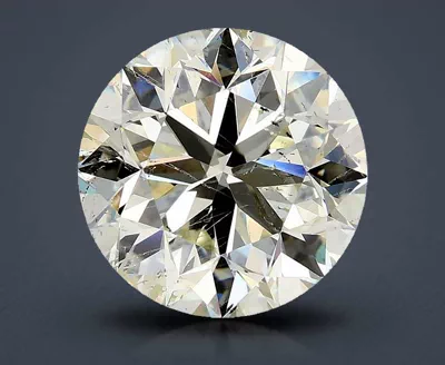 3.04ct K SI2 Very Good Cut Round Diamond