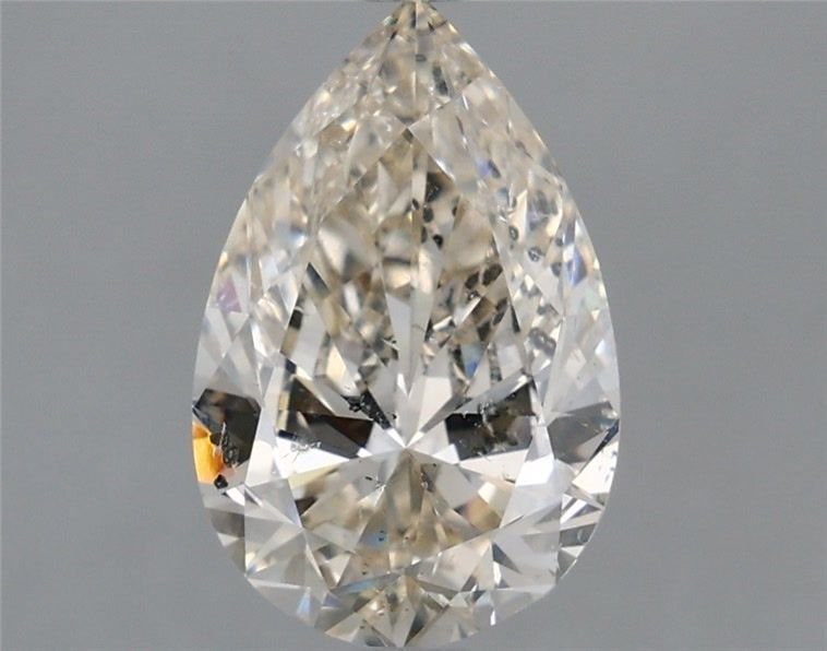 2.50ct J SI1 Rare Carat Ideal Cut Pear Diamond