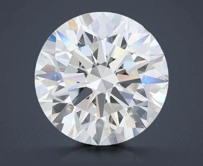 5.01ct F VVS2 Rare Carat Ideal Cut Round Lab Grown Diamond