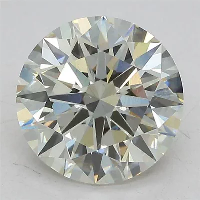 3.13ct J VS1 Rare Carat Ideal Cut Round Lab Grown Diamond