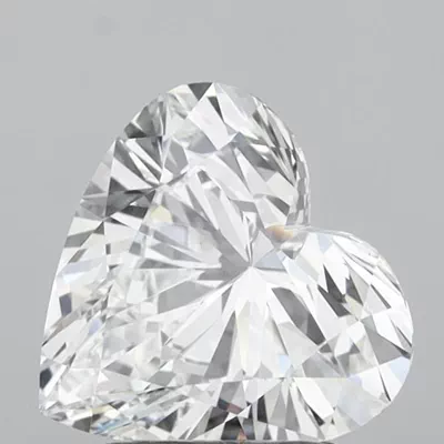 2.03ct D VS2 Rare Carat Ideal Cut Heart Lab Grown Diamond