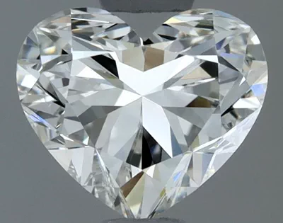 0.80ct H IF Rare Carat Ideal Cut Heart Diamond
