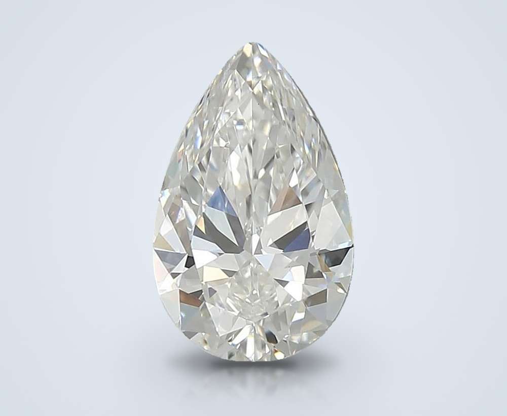 1.51ct F VVS2 Rare Carat Ideal Cut Pear Lab Grown Diamond