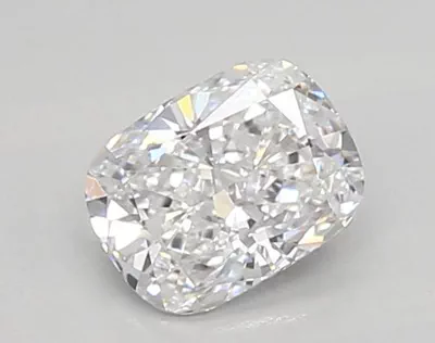 0.53ct D VVS2 Rare Carat Ideal Cut Cushion Lab Grown Diamond