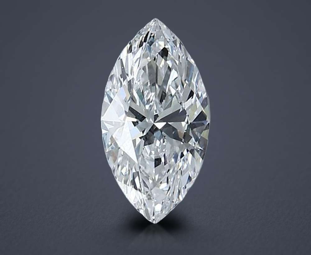 3.02ct E VS1 Rare Carat Ideal Cut Marquise Lab Grown Diamond