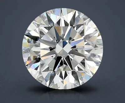 4.03ct F SI1 Rare Carat Ideal Cut Round Diamond