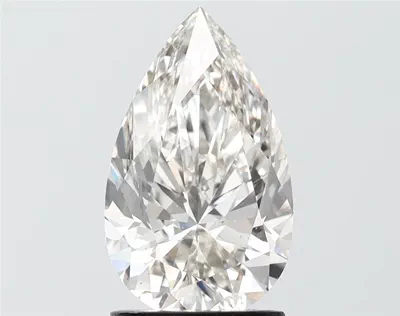 2.41ct H VS2 Rare Carat Ideal Cut Pear Lab Grown Diamond
