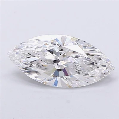 3.02ct E VS1 Rare Carat Ideal Cut Marquise Lab Grown Diamond