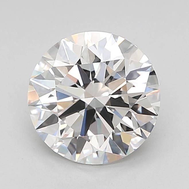3.04ct F VVS2 Rare Carat Ideal Cut Round Lab Grown Diamond