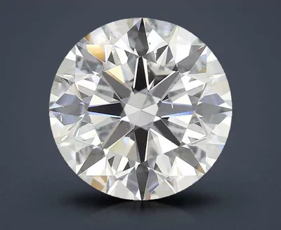 2.72ct E SI1 Rare Carat Ideal Cut Round Diamond
