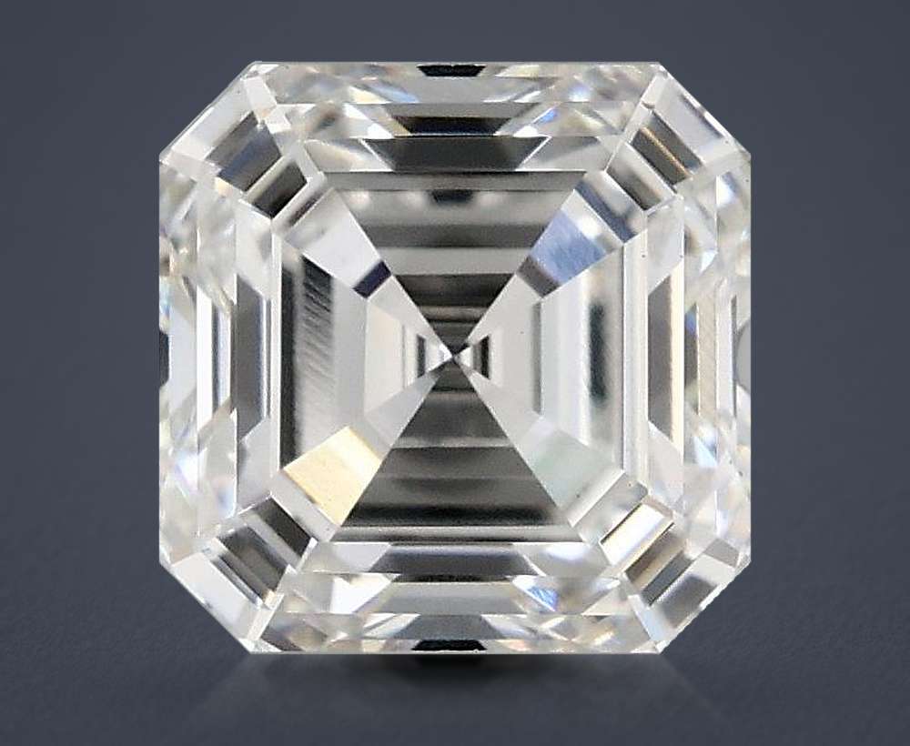 1.09ct D VS1 Rare Carat Ideal Cut Asscher Lab Grown Diamond