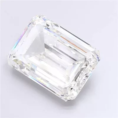 20.05ct G VVS2 Rare Carat Ideal Cut Emerald Lab Grown Diamond