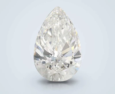5.70ct F VVS2 Rare Carat Ideal Cut Pear Lab Grown Diamond