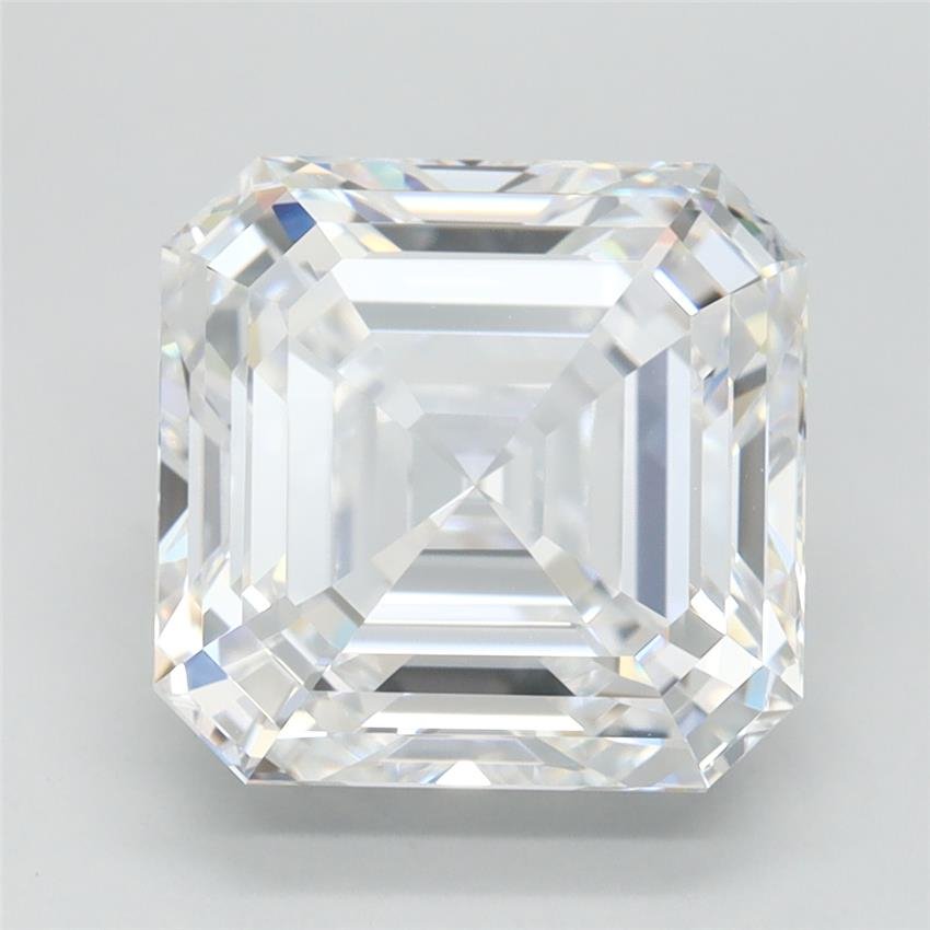 4.11ct D VVS1 Rare Carat Ideal Cut Asscher Lab Grown Diamond