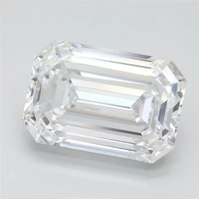 2.11ct F VS1 Rare Carat Ideal Cut Emerald Lab Grown Diamond
