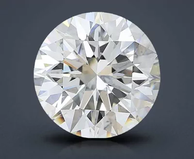 5.01ct I VVS1 Rare Carat Ideal Cut Round Diamond