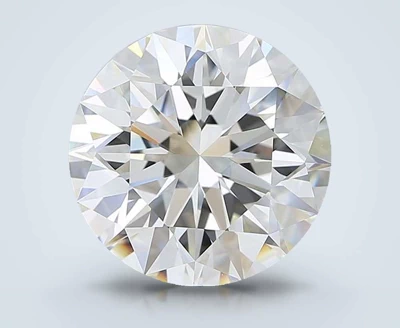 5.01ct I VVS1 Rare Carat Ideal Cut Round Diamond
