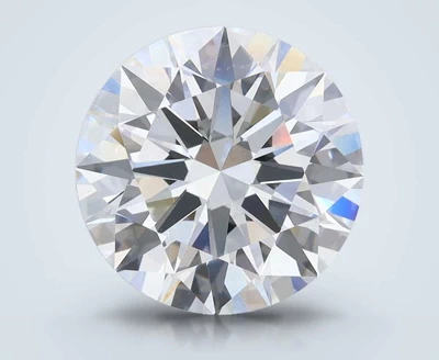 4.01ct E VVS2 Rare Carat Ideal Cut Round Lab Grown Diamond
