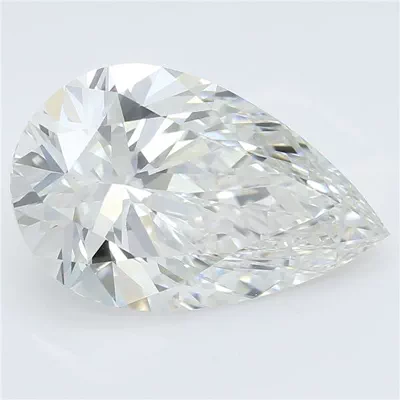2.74ct G VVS2 Rare Carat Ideal Cut Pear Lab Grown Diamond