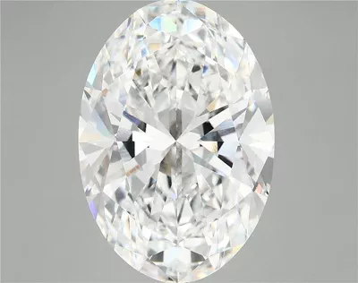 10.58ct E VVS2 Rare Carat Ideal Cut Oval Lab Grown Diamond