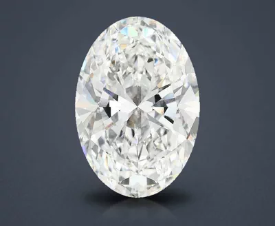 10.58ct E VVS2 Rare Carat Ideal Cut Oval Lab Grown Diamond