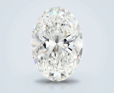 10.58ct E VVS2 Rare Carat Ideal Cut Oval Lab Grown Diamond