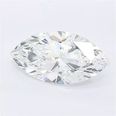 2.57ct E VS1 Rare Carat Ideal Cut Marquise Lab Grown Diamond