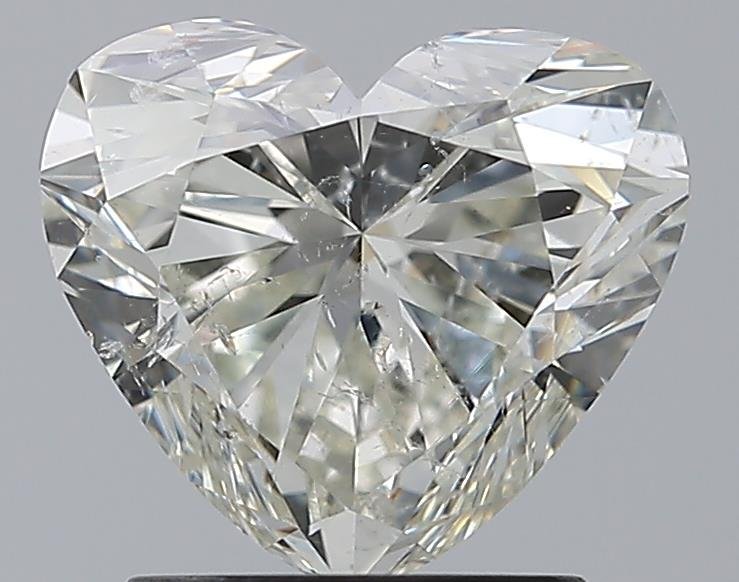 1.83ct I SI2 Rare Carat Ideal Cut Heart Diamond