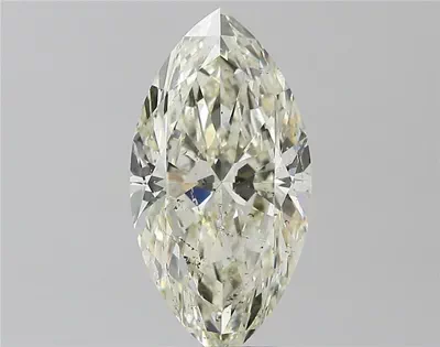 4.00ct K SI2 Rare Carat Ideal Cut Marquise Diamond