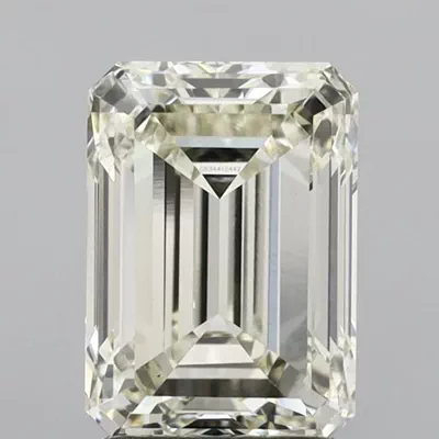 3.01ct J VS1 Very Good Cut Emerald Lab Grown Diamond