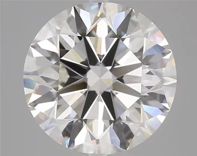 5.01ct G SI1 Rare Carat Ideal Cut Round Diamond