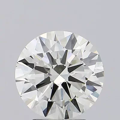 3.01ct J VS1 Excellent Cut Round Lab Grown Diamond