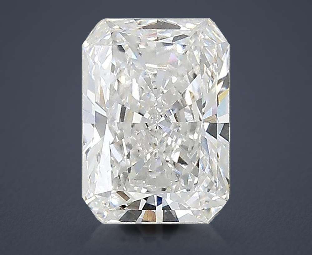1.44ct F VVS1 Rare Carat Ideal Cut Radiant Lab Grown Diamond
